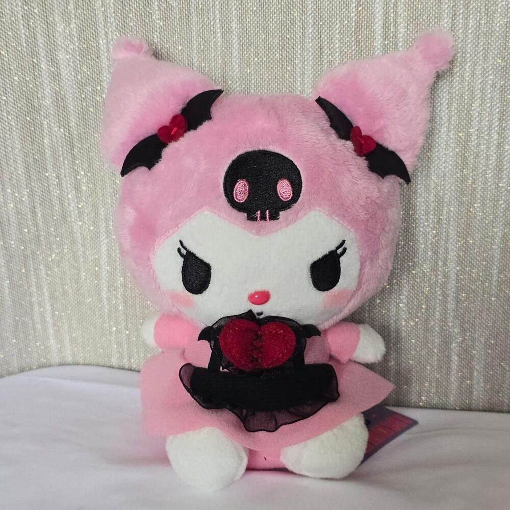Pink Kuromi Gothic Plush NWT